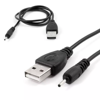 Cable de carga USB para cargador Nokia 105 Plomo Negro