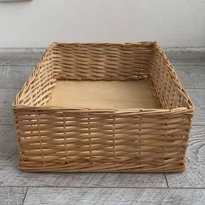 Panier en rotin fait main, design personnalisé, qualité supérieure, panier de rangement, panier pour la salle de bain, panier à linge, usage polyvalent, prix de gros - Product Image 1
