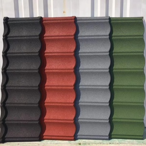 Tuiles de toiture en acier revêtu de pierre Temples résistants à la chaleur Asphalte Terre cuite Céramique <span class=keywords><strong>Bambou</strong></span> Argile Résine synthétique Fibre de verre PVC - Product Image 3