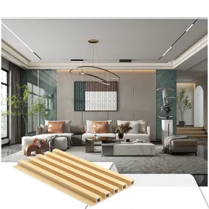 Foju China Supplier Waterproof Indoor Decoration Wpc Cladding Wall Panel Boards