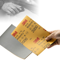 Papel de lija 401Q bien conocido, alta tasa de utilización, protección del medio ambiente, papel de lija húmedo o seco para coche
