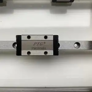 छोटे रोबोट आर्म के लिए हॉट सेलिंग PMG9mm मिनी लीनियर स्लाइड रेल्स लीनियर गाइड सिस्टम