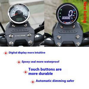 R A2 Retro Prince ABS Versão Nova Condição Motocicleta Instrumento com Quilometragem Modificada LCD Medidor Ranger - Product Image 3