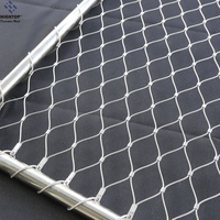 Filet de remplissage pour garde-corps de yacht de luxe en maille de câble flexible en acier inoxydable, résistant à la corrosion