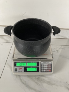 Couscoussier marocain en aluminium à induction, forme de perle, pas cher, 2 petits trous, bronze, 2 étages - Product Image 5