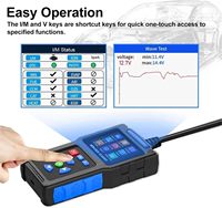 Lecteur de codes de panne OBD2 T200 avec écran numérique OLIVER, outil de diagnostic automobile, analyseur de moteur de voiture, testeur I/M Ready