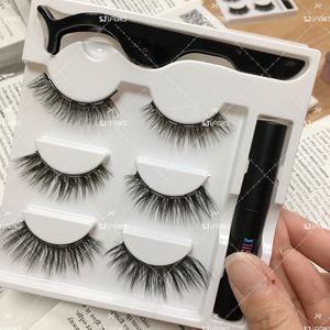 <span class=keywords><strong>Cils</strong></span> magnétiques avec kit d'eyeliner, 3 styles mixtes, <span class=keywords><strong>cils</strong></span> magnétiques 3D, <span class=keywords><strong>cils</strong></span> volumineux, réutilisables, faciles à poser, outils <span class=keywords><strong>de</strong></span> <span class=keywords><strong>pose</strong></span>, vente en gros - Product Image 3