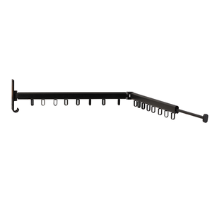 Séchoir à linge <span class=keywords><strong>mural</strong></span> télescopique pliable en métal de haute qualité 4M, 5 rails, séchoir à linge robuste - Product Image 3