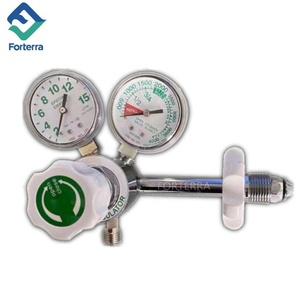 Áp lực cao Y Tế Đồng thau cơ thể xi lanh điều chỉnh áp suất đôi Đo Oxy điều chỉnh khí - Product Image 1