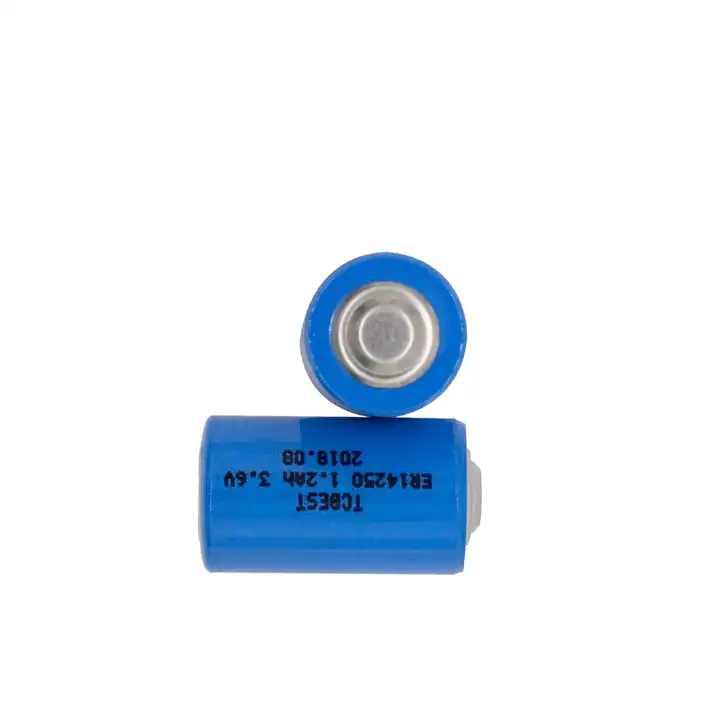 lithium battery 3.6v ER14250 1200mAh battery 1/2 AA 3.6v Primary Li-SOCl2  Lithium Battery Cell