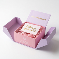 Boîte cadeau pour mariage, boîte cadeau haut de gamme, boîte de demande en mariage pour demoiselle d'honneur, boîte pliante avec couvercle rigide magnétique