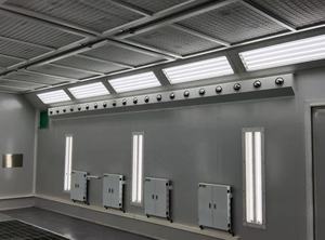 Camión coche aviones muebles tren retráctil inflable cortina de agua habitación hornos tan pintura <span class=keywords><strong>cabina</strong></span> de aerosol para la venta - Product Image 4