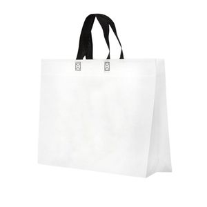 Eco-friendly Non Woven Custom Logo Letter Pattern <b>Extra</b> <b>Large</b> Reusable Tote <b>Bag</b> for Supermarket Grocery Promotion Shopping - Product Image 2