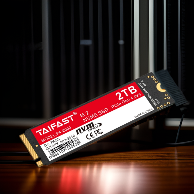 TAIFAST Wholesale Pcie4.0 Nvme M.2 3D NAND Flash SSD Hard Drive 512gb 1TB M2 2280 TLC SSD with ROHS Certification Plastic 2TB