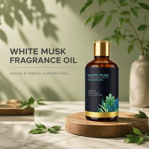 Olio Essenziale Naturale a Base Vegetale al Profumo Delicato di Muschio Bianco, Lunga Durata, per Aromaterapia, Atmosfera Domestica <span class=keywords><strong>e</strong></span> Cura del Bagno (Unisex) - Product Image 1