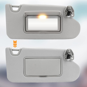 Pare-soleil Nissan Teana 96400-3TA2A Gris Côté Droit Monté sur le Toit Matériau PVC - Product Image 3