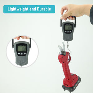 Sécateur électrique rechargeable 21V alimenté par batterie avec coupe réglable et conception de sécurité anti-coupure - Product Image 4