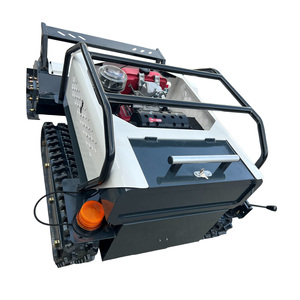 Robot débroussailleuse sans fil télécommandé AOYU, à chenilles, alimenté au diesel, pour la coupe de l'herbe dans les fermes, les jardins et sur les pentes. - Product Image 4