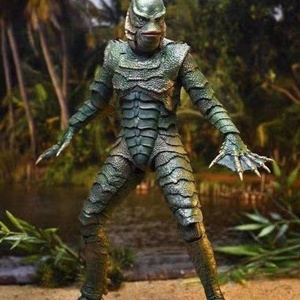 Figurine articulée NECA Universal Monsters Creature From the Black Lagoon Fishman en PVC de 7 pouces, modèle en boîte colorée - Product Image 4