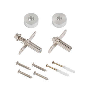 Loquet à ressort automatique en alliage d'aluminium haute résistance, goupilles cylindriques robustes, accessoires de quincaillerie pour meubles de salle de bain - Product Image 3