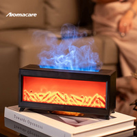 Aromathérapie Huile Essentielle Télécommande Aroma Cheminée Coloré Feu Flamme Diffuseur D'air