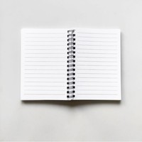 Vente en gros d'ébauches de sublimation de haute qualité Cahier à spirales à bobines de taille A5 Cahier de reliure pour animaux de compagnie à sublimation