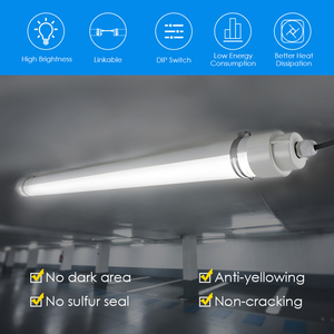 Luminaire LED Tri-proof ShineLong 1500MM, tube rond mince, IP65, solution d'éclairage industriel - Product Image 2