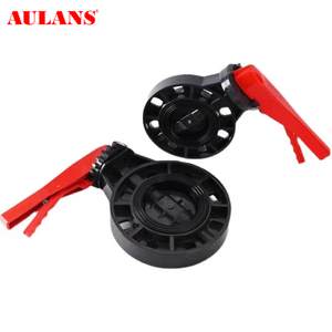 صمام فراشة من البولي فينيل كلوريد للري الزراعي، صمام فراشة عالي الجودة بمقبض من الفولاذ المقاوم للصدأ مقاس 4 بوصات - Product Image 4