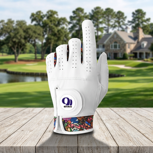 Guantes de Golf Personalizados Efunist para Mujer, 1 Par, Mano Izquierda/Derecha, Transpirables, que Absorben la Humedad, Malla 3D Antideslizante, Cierre de Gancho y Bucle de Piel de Oveja - Product Image 4