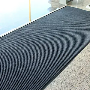 Ingresso corridoio zerbino PVC doppia striscia crittografia aspirazione acqua polvere tappeto antiscivolo pavimento dell'hotel