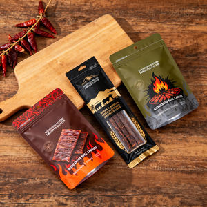 Production Sac de fleurs <span class=keywords><strong>en</strong></span> mylar holographique mat/brillant Sac <span class=keywords><strong>en</strong></span> plastique d'emballage de boeuf séché à saveur <span class=keywords><strong>exotique</strong></span> de qualité alimentaire anti-odeur - Product Image 2