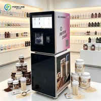 Distributeur automatique de boissons protéinées en acier inoxydable de qualité alimentaire, sanitaire et antirouille