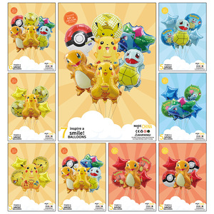 Nouveau ballon en aluminium Poké<span class=keywords><strong>mon</strong></span>, ballon de fête d'anniversaire pour enfants, ballon décoratif de dessin animé - Product Image 3