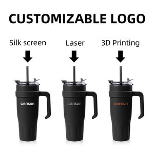 OEM Sitarayuri - Vaso Térmico de Viaje de Acero Inoxidable de Gran Capacidad (40 oz), Aislado al Vacío, con Doble Compartimento <span class=keywords><strong>para</strong></span> Bebidas y Pajita - Product Image 4