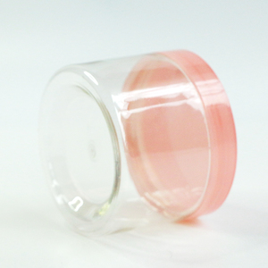 Bocaux en plastique transparent de qualité alimentaire de 300 ml en gros, bocaux de 280 ml pour bonbons et biscuits, bocaux en plastique de 10 oz avec couvercle en PET cristallin - Product Image 4