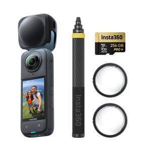 Insta360 X4 Get-Set Vlog Motorcycle Ultimate Multiview Bike Driving Camera SD <b>Card</b> Waterproof Shockproof - Product Image 5