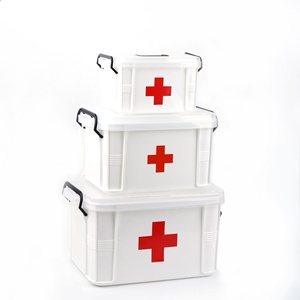 Boîte à médicaments en plastique multicouche extra-large, boîte de premiers soins, outil médical domestique, soins pour bébé, rangement en PP, sûr - Product Image 1
