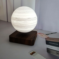 Lámpara de Mesa Levitante con Diseño de Júpiter, Precio de Fábrica, Luna Levitante, Júpiter Flotante, Adornos Decorativos de Ambiente