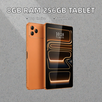 Tablette Android 10,1 pouces 8 Go de RAM 256 Go Double SIM 4G WiFi Tablette portable pour l'éducation et les affaires
