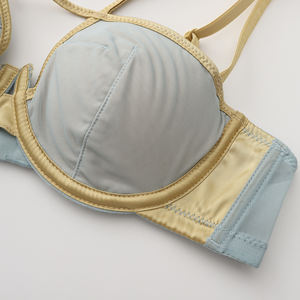Reggiseno a Fascia Incrociata di Alta Qualità, <span class=keywords><strong>Push</strong></span>-<span class=keywords><strong>up</strong></span> con Ferretto, <span class=keywords><strong>Bikini</strong></span> da Spiaggia, Lingerie Sexy, Tessuto Morbido, Intimo Liscio - Product Image 4