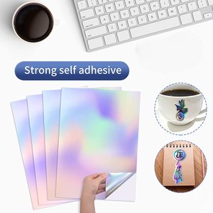 Holographic <span class=keywords><strong>A4</strong></span> Có Thể In Vinyl Sticker Giấy Chống Thấm <span class=keywords><strong>Hologram</strong></span> <span class=keywords><strong>A4</strong></span> Sticker Giấy Cho Máy In Phun Laser Sticker Máy In - Product Image 4