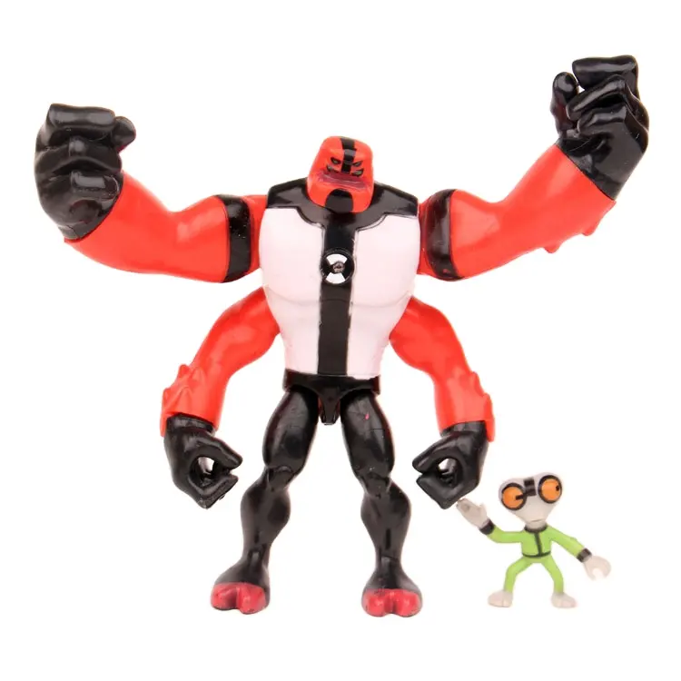 9pcs Ben 10 Omnitrix Figure Monster Luminous Collection Model Doll Toy BEN10 hand office large small monster toy doll