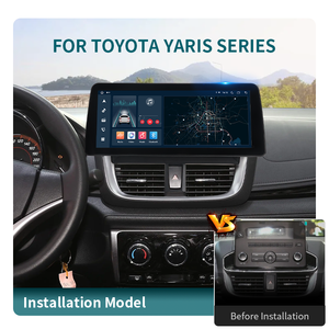 Estéreo de coche Android 13 para <span class=keywords><strong>Toyota</strong></span> <span class=keywords><strong>Yaris</strong></span> Vios Series Pantalla inalámbrica Carplay Android Auto Player con navegación GPS - Product Image 4