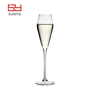 Handmade Customized Clear Wholesale Decorative Wedding <strong>champagne</strong> Glasses <strong>Flutes</strong> - Product Image 3