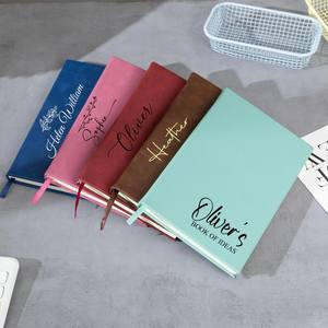 Cuaderno Personalizado de Cuero PU. Regalos adecuados para el Día del Maestro, el regreso a clases y para damas de honor: Cuaderno. - Product Image 1