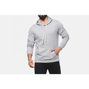 OEM Custom Logo Men's <b>Black</b> Pullover Cotton <b>Hoodie</b> Fashion Long Sleeve Blank Hoodies Regular Fit 100% Cotton <b>Plain</b> Dyed - Product Image 3