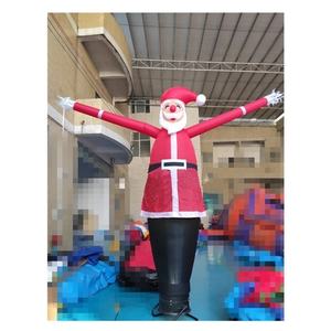 Sinterklaas ท่อลอยฟ้าเป่าลม/ซานตาคลอสเป่าลมได้/มือโบกคนเต้นเป่าลมสำหรับตกแต่งคริสต์มาส - Product Image 4