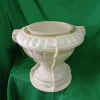 Cetakan Pot Bunga Diameter 50cm Plastik ABS Gaya Eropa Terbaru, Kuat dan Tahan Lama, Model Reazone RZF untuk Pengecoran Beton