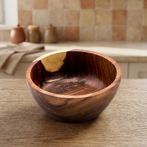 Cooking Dish Bowl Kitchen OEM ODM Polished Printed Long Lasting Durable Vintage Design Eco-Friendly >10L Capacity Wooden Food - Product Image 1