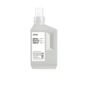 500ml 1l weißes Quadrat Leere HDPE-Plastik waschmittel flaschen